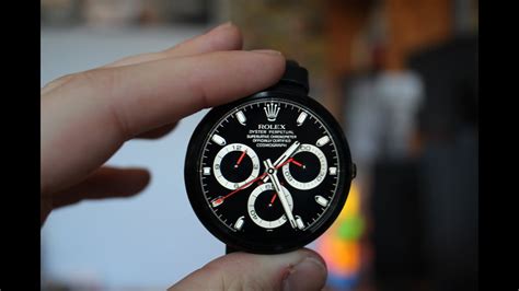 rolex daytona face for moto 360|[Watch Face] Rolex Daytona .